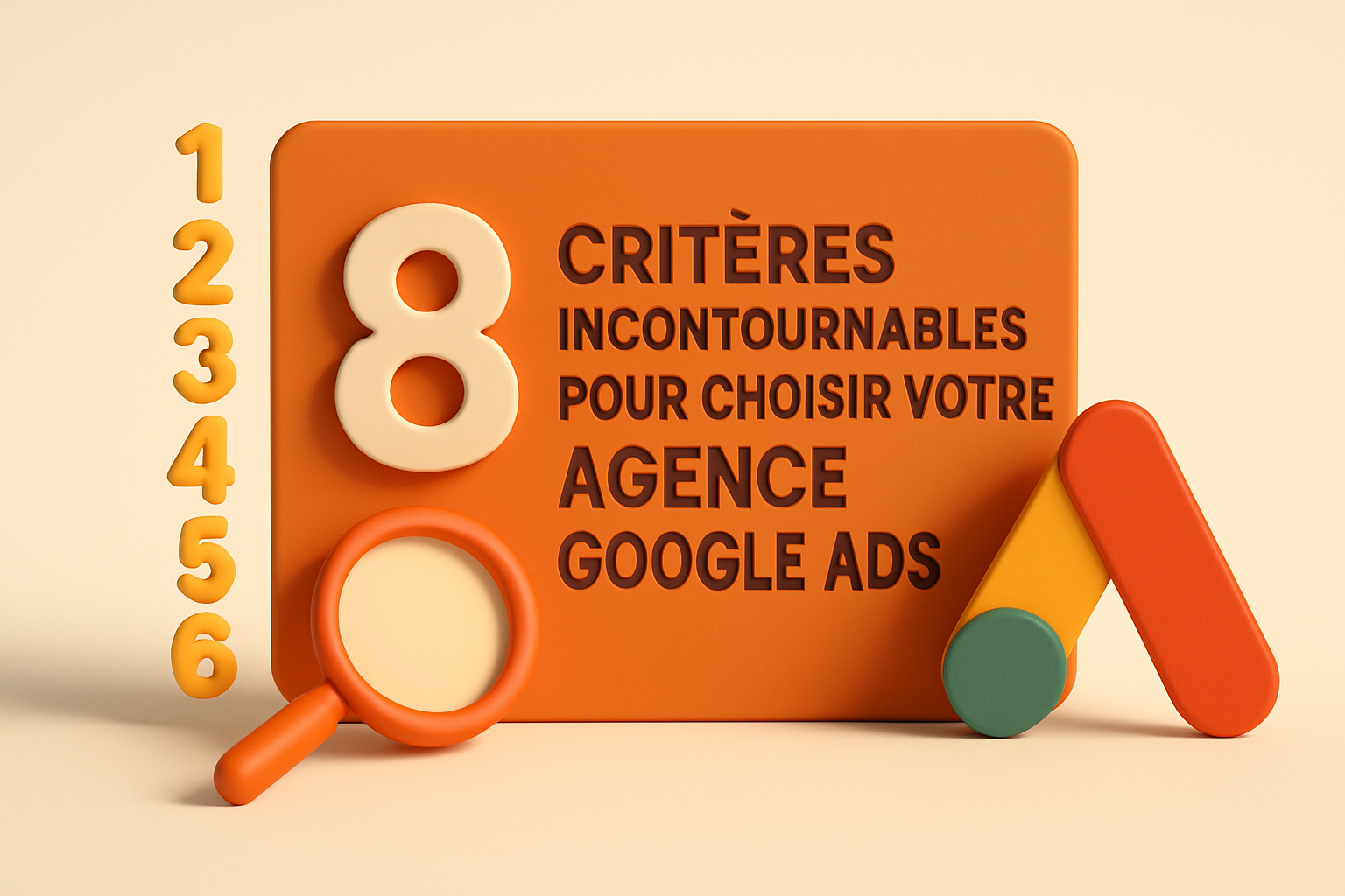 8 critères essentiels pour sélectionner votre Agence Google Ads efficacement.