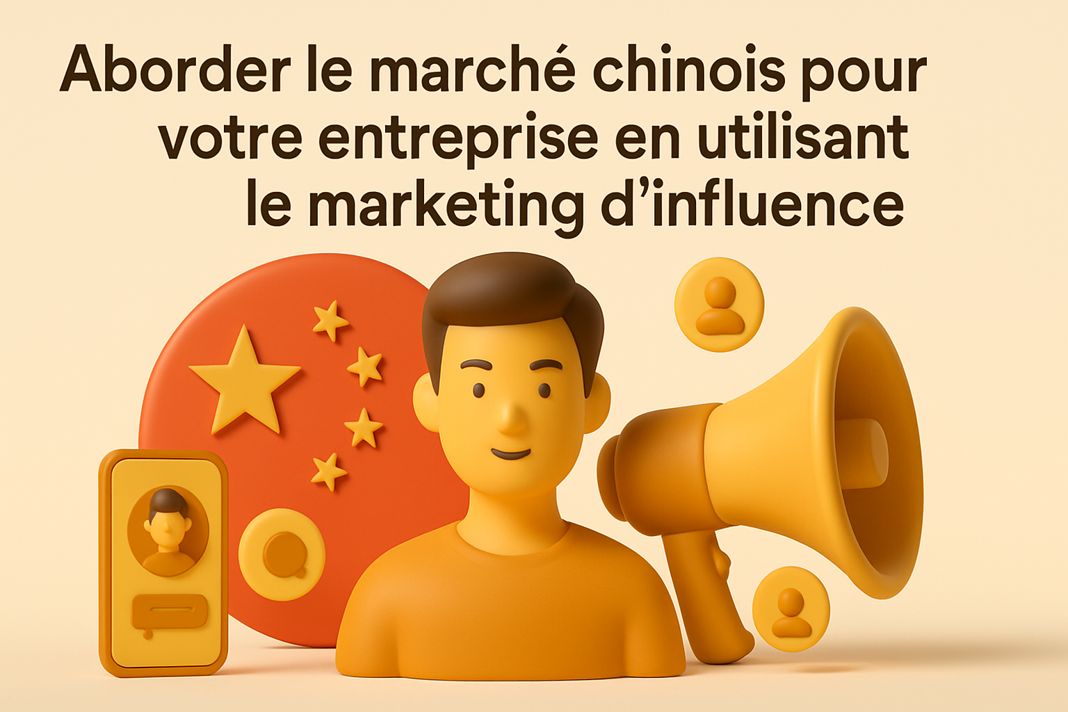 Stratégies de marketing d'influence pour entrer sur le marché chinois.