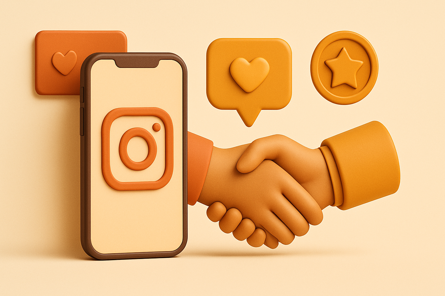 Stratégies visuelles pour obtenir des partenariats sur Instagram.