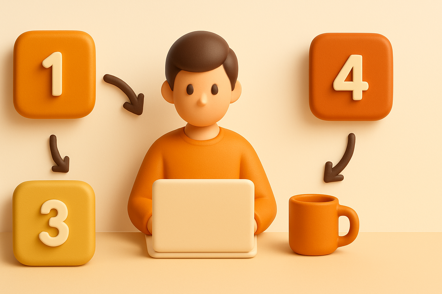 Infographie sur les étapes clés pour devenir community manager freelance.