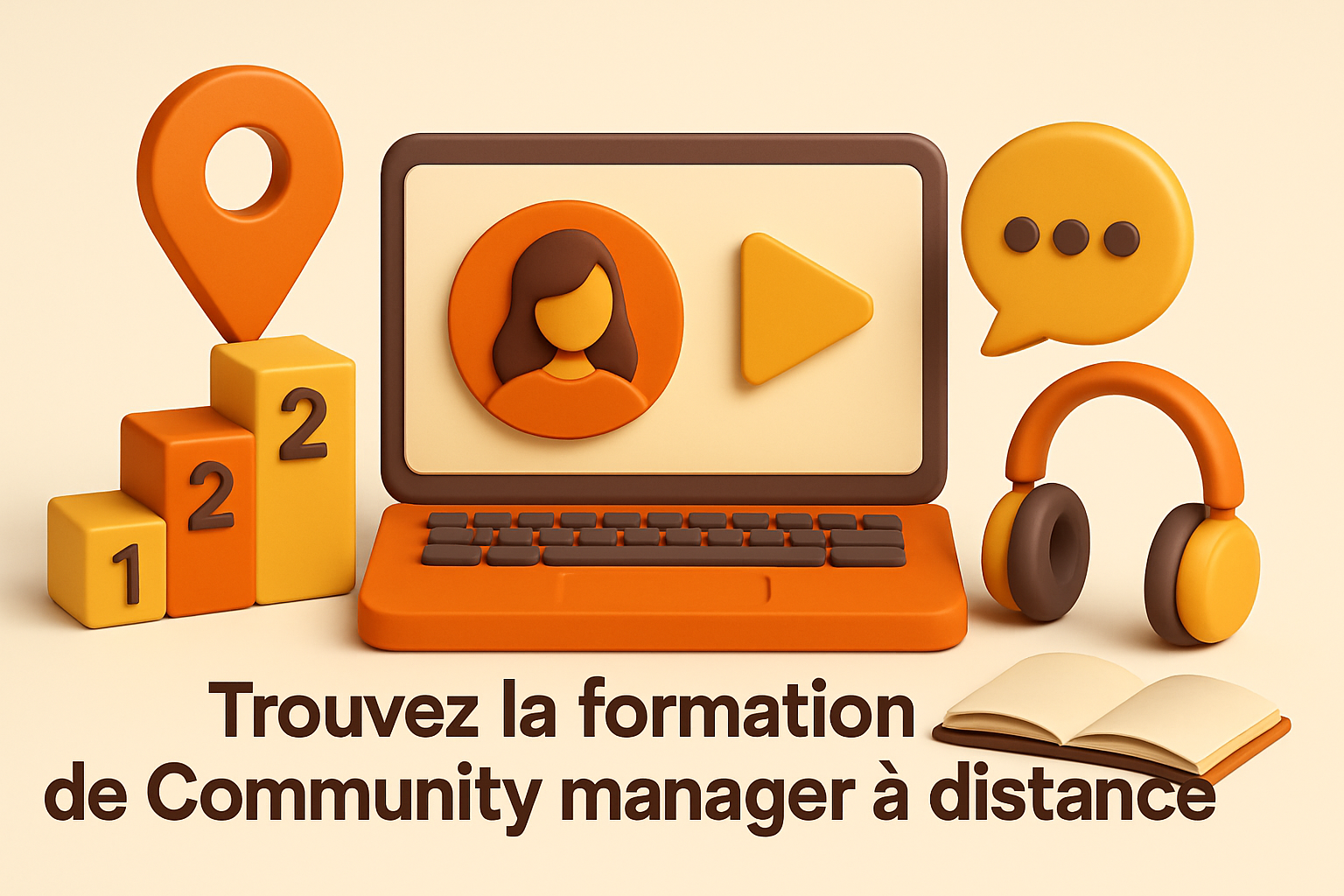Formation Community Manager à distance, idéale pour votre avenir professionnel.